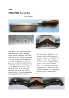 Gregsteel Dovetail Saw