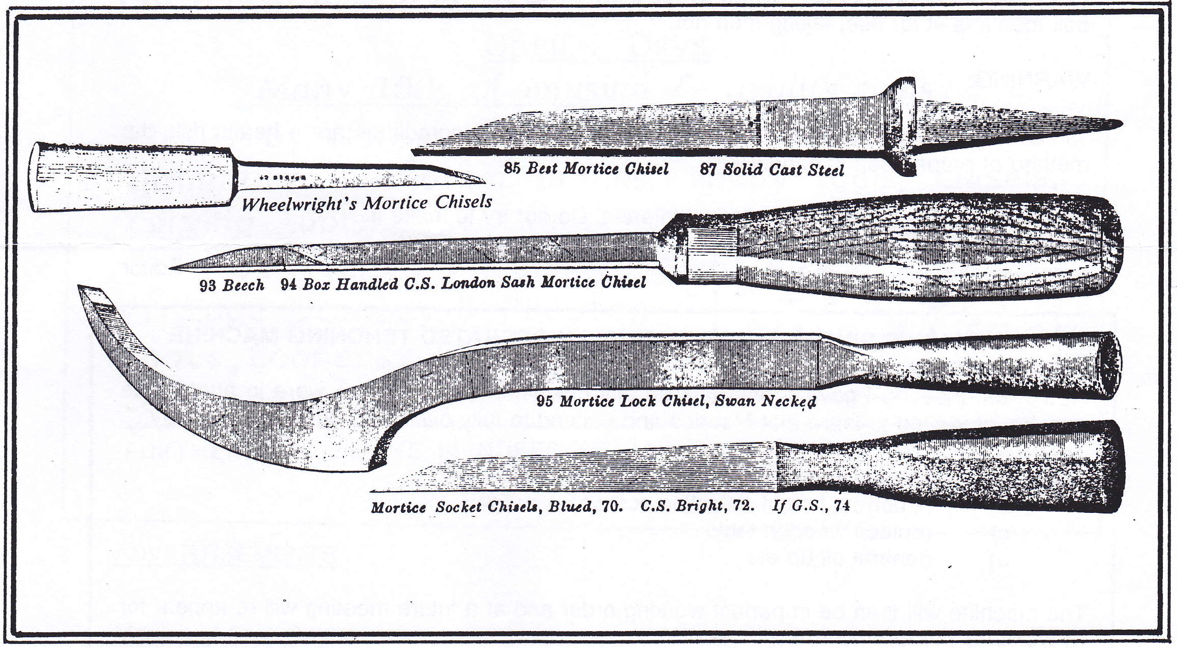 Mortise Chisels