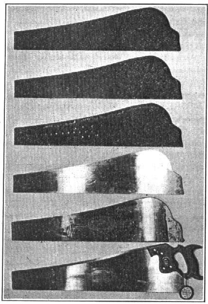 Making Handsaw stages