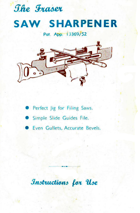 Saw Sharpenet