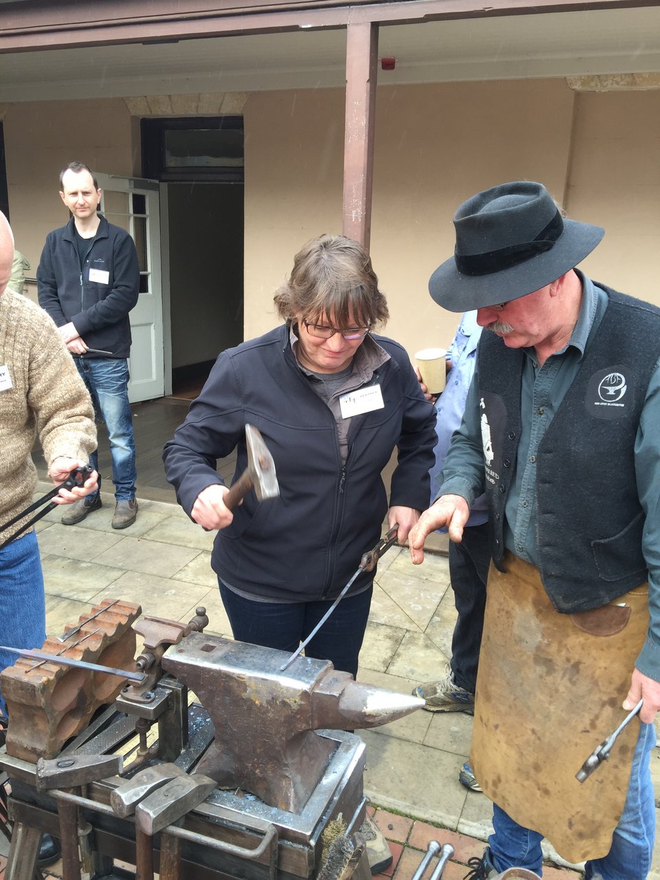 Learning to use the hammer